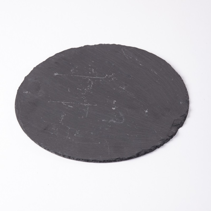 ROUND SLATE PLATE 25 CM